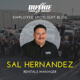 Headshot of Duthie Power Services Rentals Manager Sal Hernandez